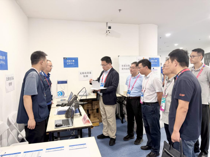 “电波护航盛会，安防筑牢根基”为第48届世界技能大赛保驾护航