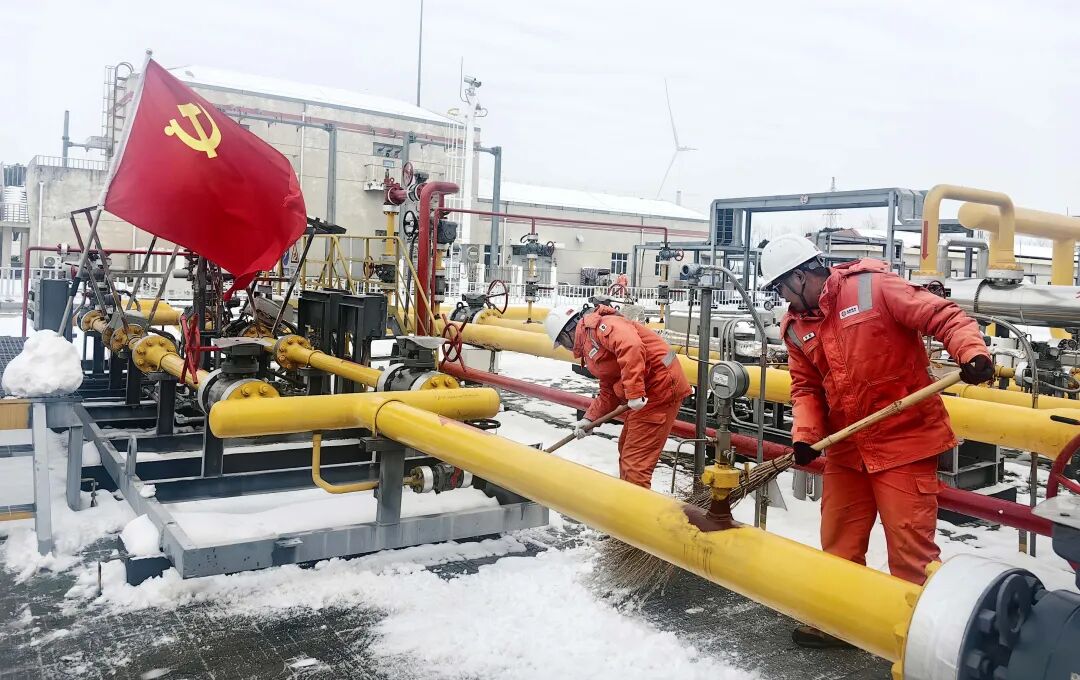 管网储能筑牢冬季保供生命线，单日采气量刷新纪录