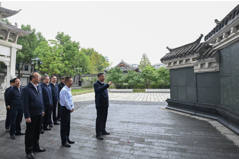 习近平在安徽考察时强调 发挥多重国家发展战略叠加优势 奋力谱写中国式现代化安徽篇章